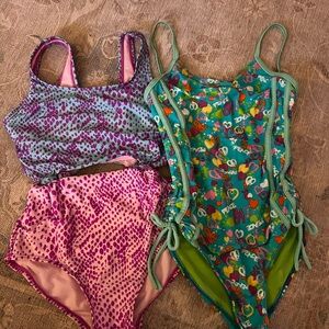 Two girls swim suits